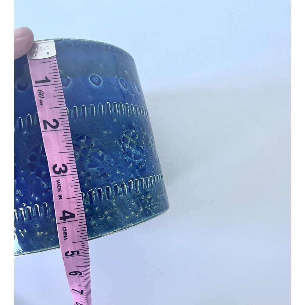 Bitossi‎ Rimini Blue Vintage Italian Ceramic Pottery Vase - Picture 6 of 8
